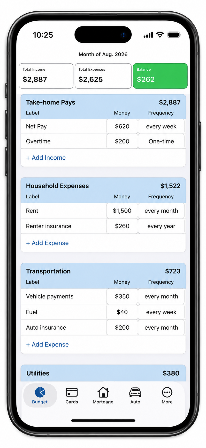 IversusE app shown on an iPhone